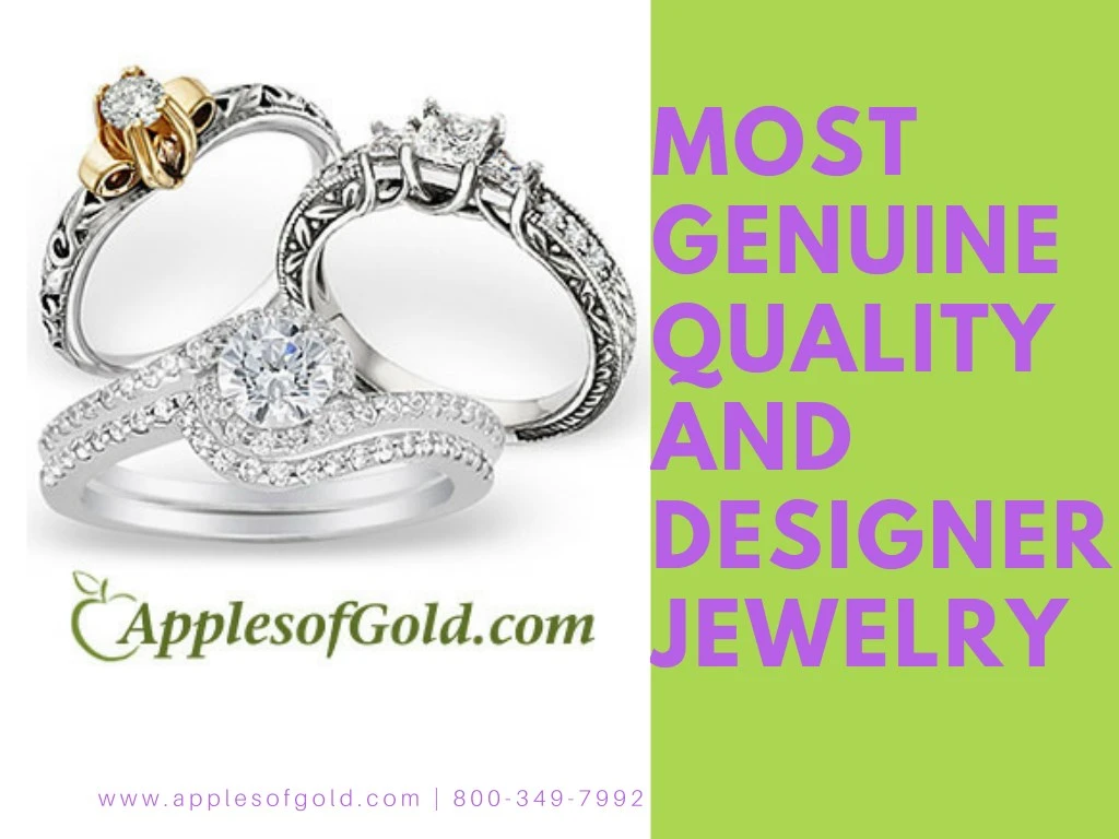 most genuine quality and designer jewelry