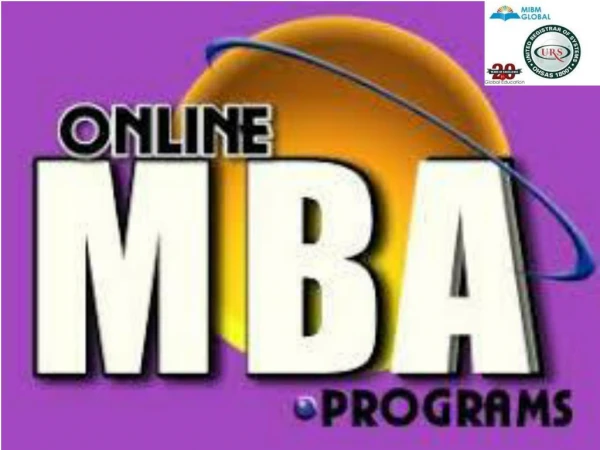 Being an Online MBA programmes MIBM GLOBAL
