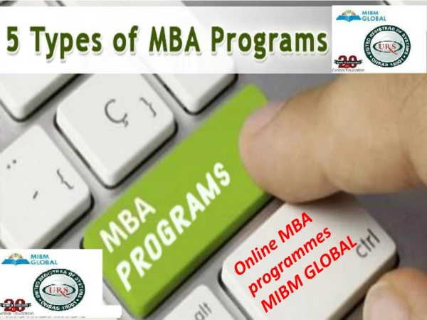 Online MBA programmes around the world