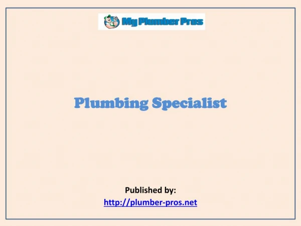 Plumbing Specialist