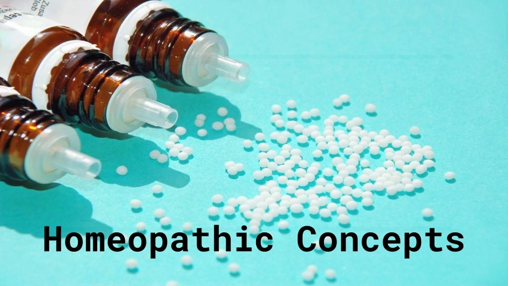 homeopathic concepts
