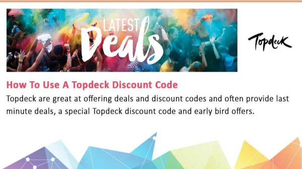 How To Use A Topdeck Discount Code