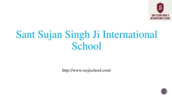 Sant Sujan Singh Ji International School