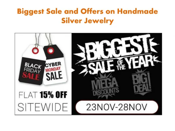 Jewelry Sale - Cyber Monday Sale 15% off everything all day!