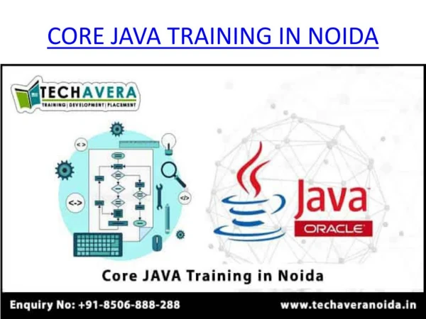 Core JAVA Training in Noida | Best Core JAVA Training Institute in Noida
