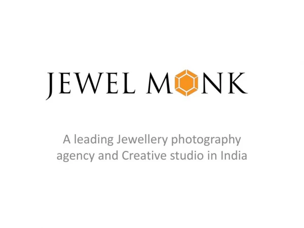 A leading Jewellery photography agency and Creative studio in India