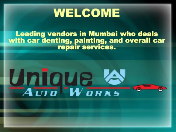 Car denting | Interior cleaning & detailing services in Mumbai