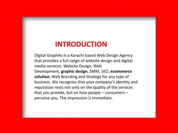 Web Design Agency Digital Graphiks In Dubai