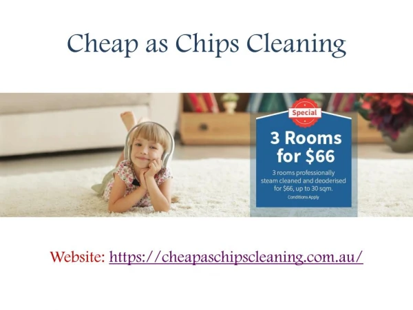 Carpet Cleaning Services in Melbourne - Cheap As Chips Cleaning