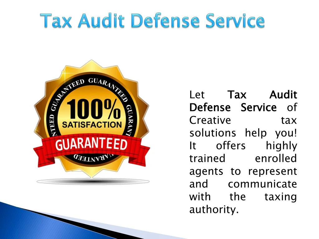 tax audit defense service