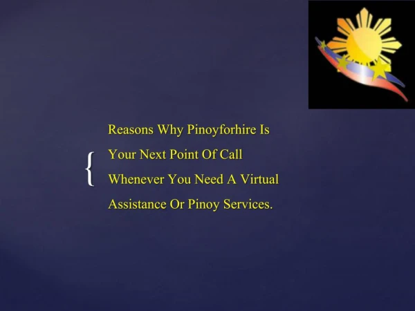 Pinoyforhire is Your Next Point of Call Whenever You Need a Virtual Assistant
