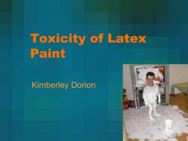 Toxicity of Latex Paint