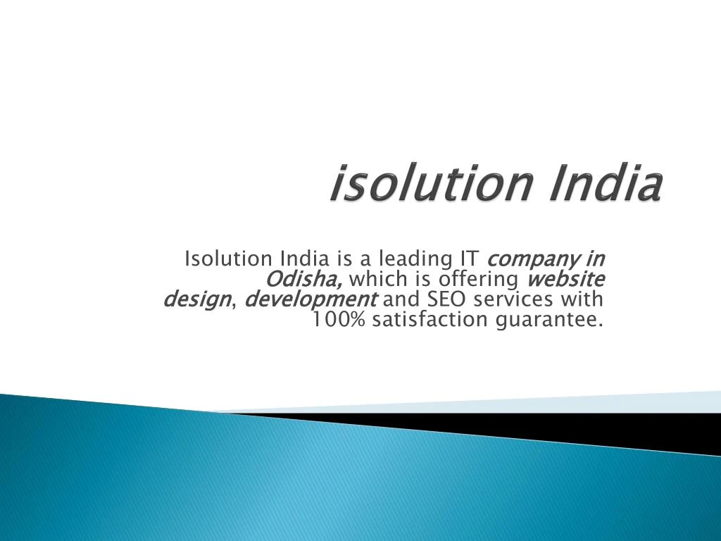 i solution india