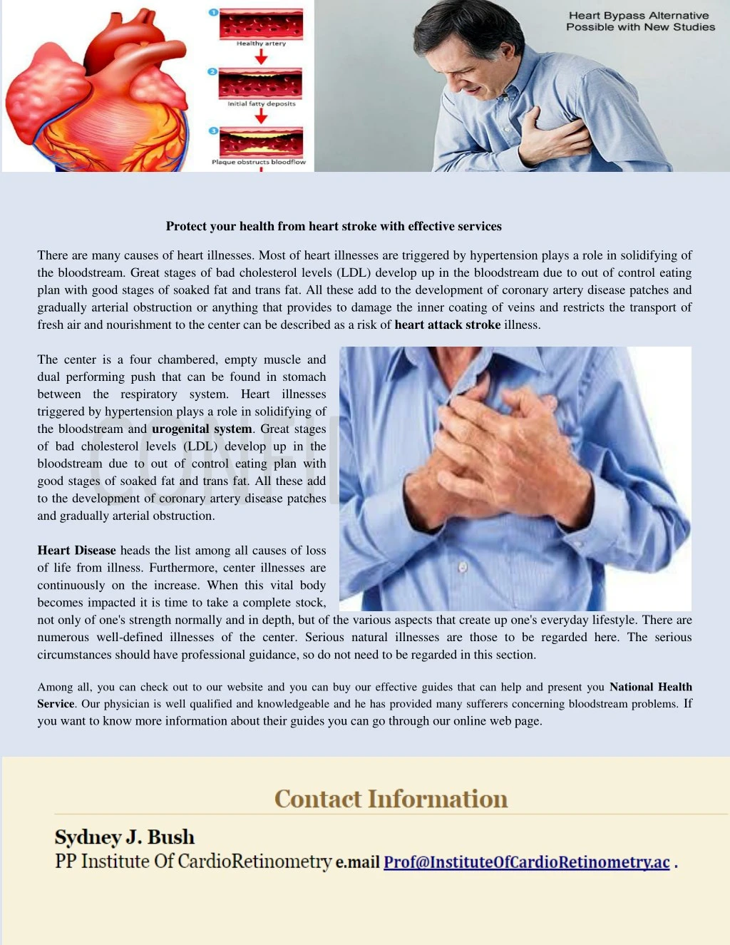 protect your health from heart stroke with