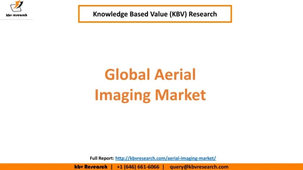 Global Aerial Imaging Market Size