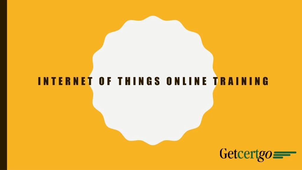internet of things online training