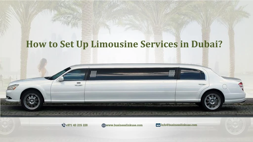 how to set up limousine services in dubai