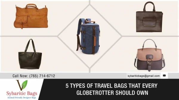 5 types of travel bags that every globetrotter should own