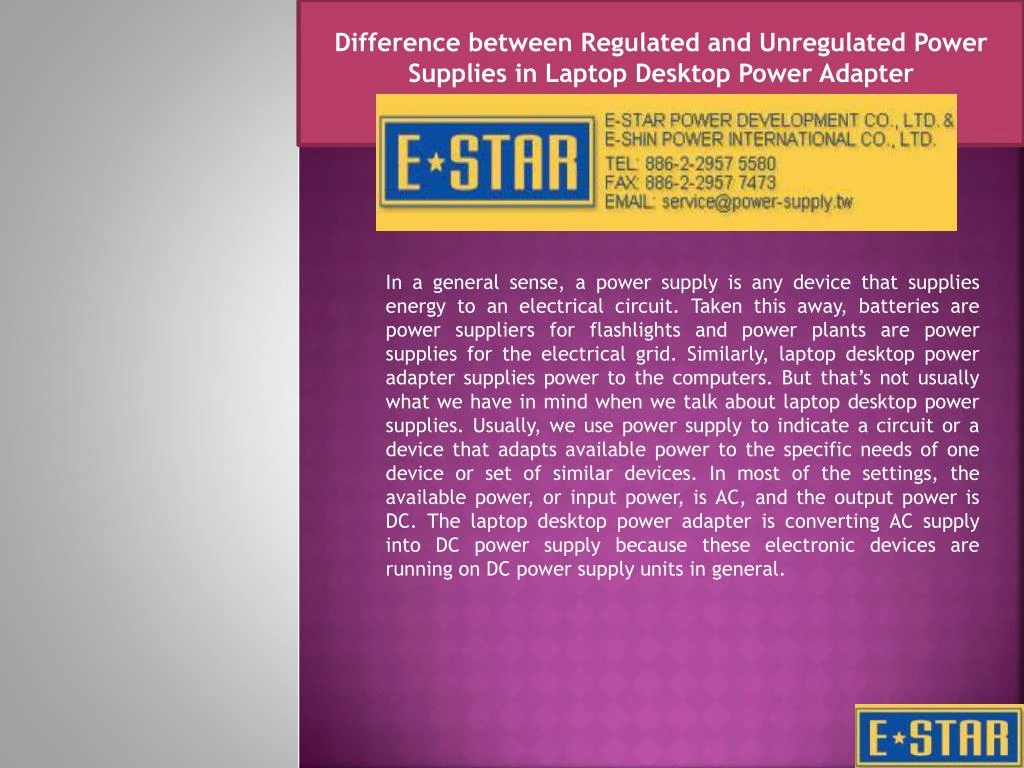 difference between regulated and unregulated