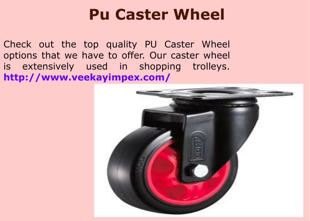 pu caster wheel