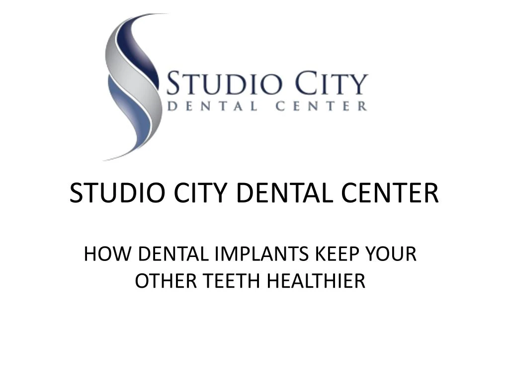 studio city dental center