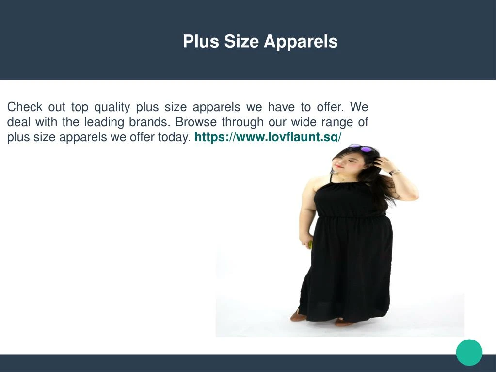 plus size apparels