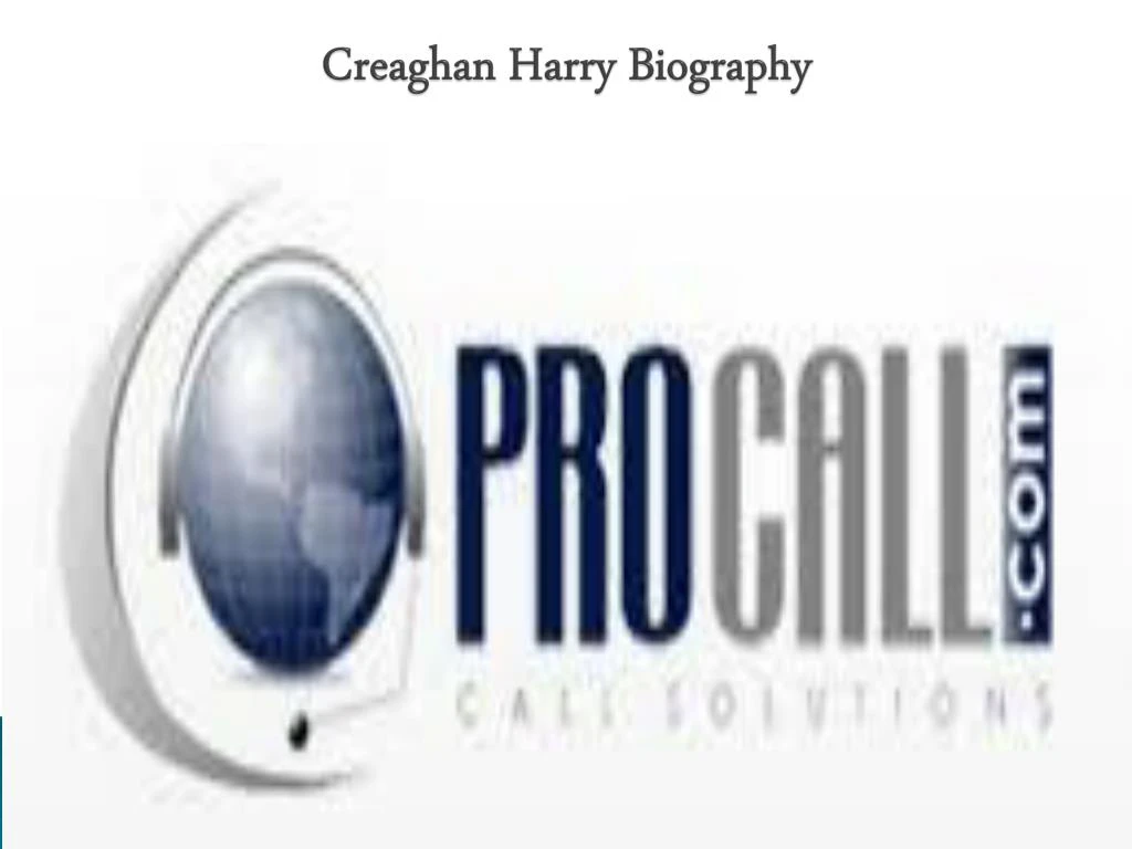 creaghan harry biography