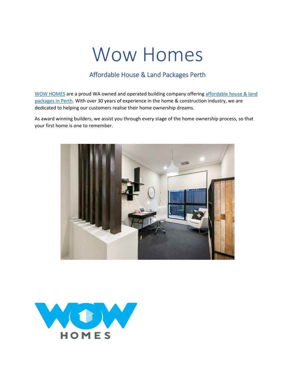 wow homes