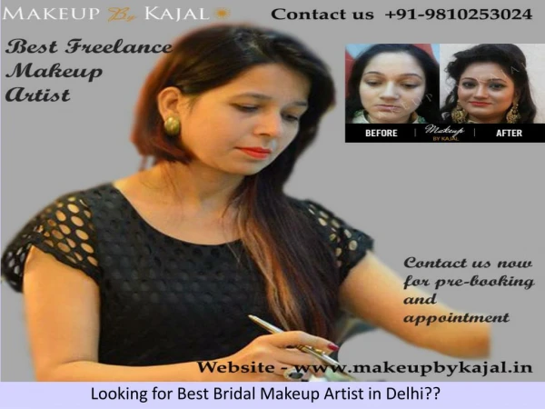 Looking for Best Bridal Makeup Artist in Delhi??