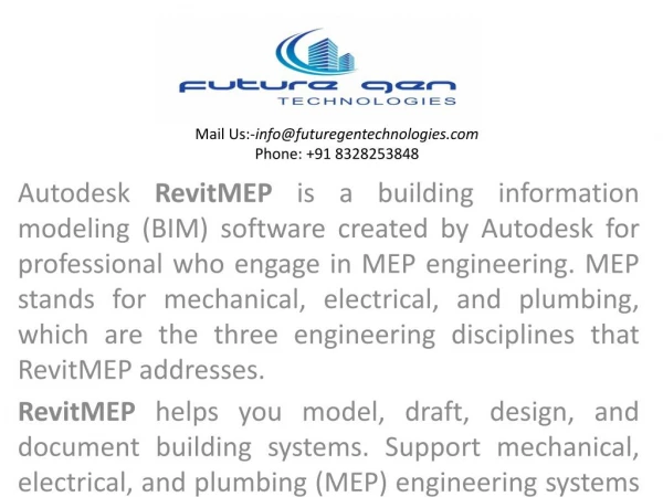 Revit Mep training in ameerpet