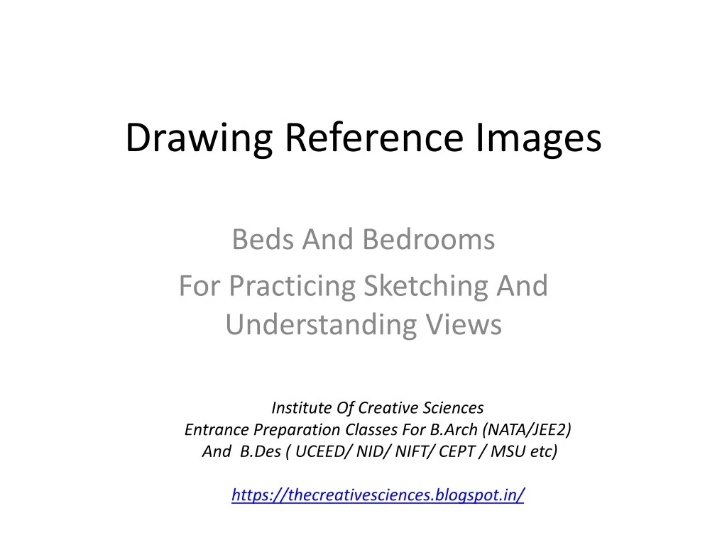 drawing reference images