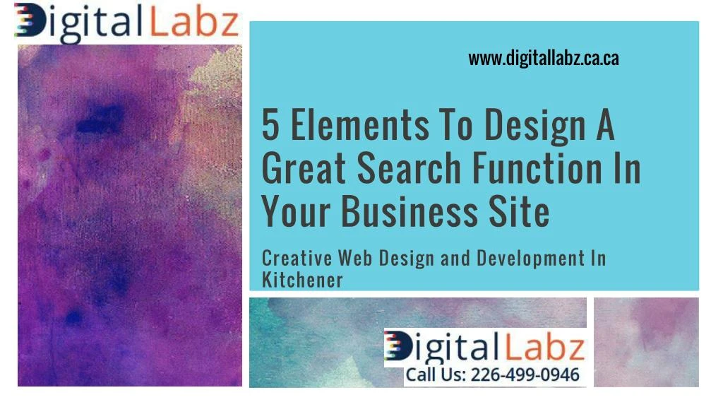 5 elements to design a great search function in your business site