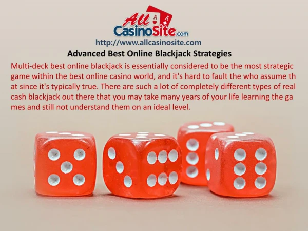Advanced Best Online Blackjack Strategies