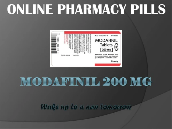 Modafinil 200 mg: The smart pill for your needs