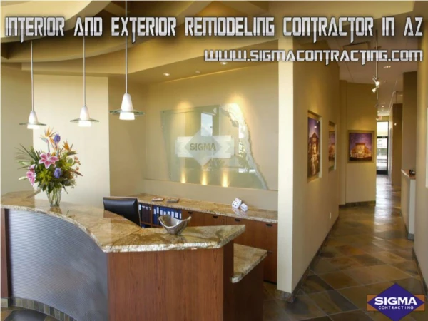 Interior and Exterior Remodeling Contractor in AZ