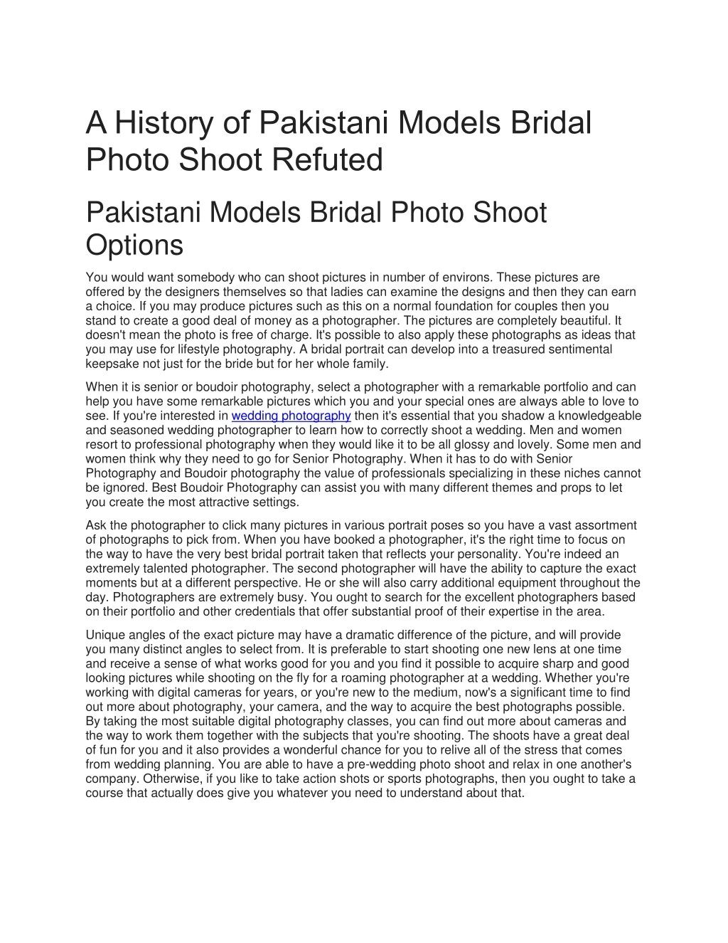 a history of pakistani models bridal photo shoot