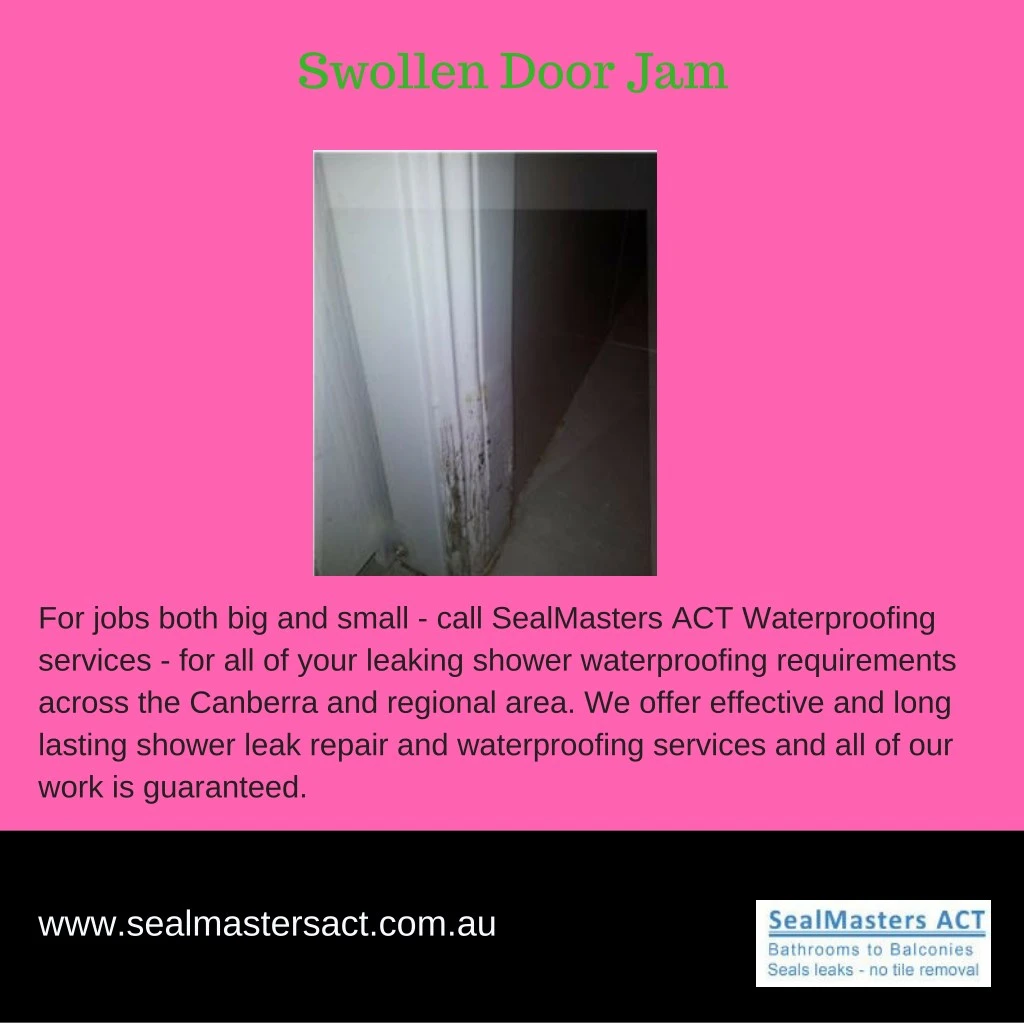 swollen door jam