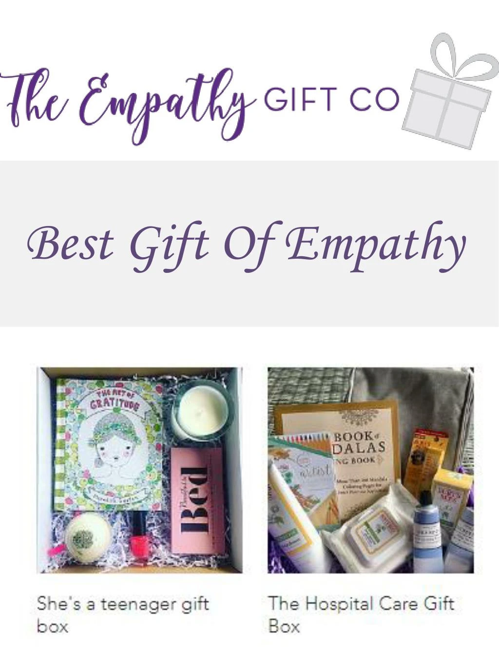 best gift of empathy