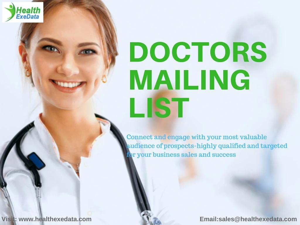 doctors mailing list