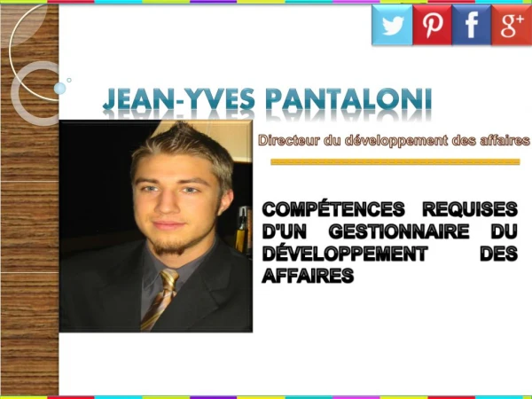 Jean-Yves Pantaloni