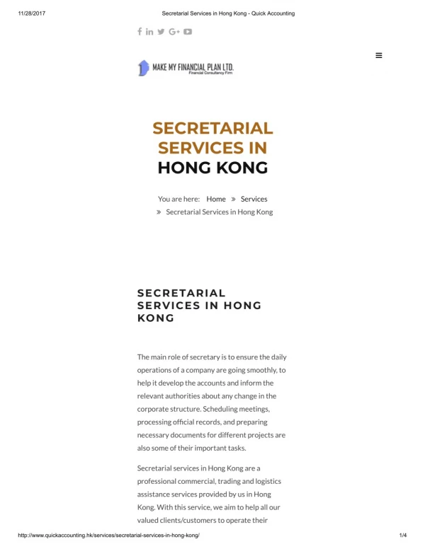 Accounting Services in Hong Kong - Bank Financing &amp; Company Incorporation in Hong Kong.