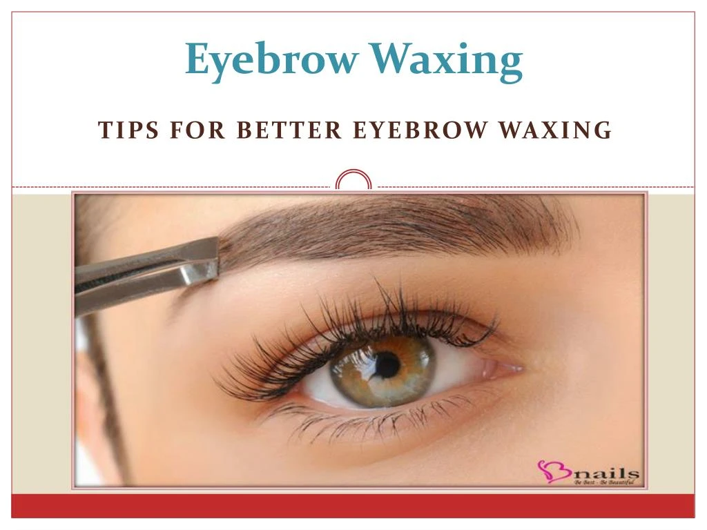 eyebrow waxing