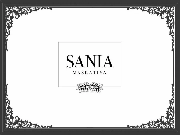 Luxury Pret Contemporary- Women's Designer Clothing – Sania Maskatiya