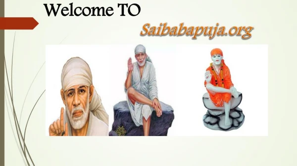 Sai Baba Puja | Saibabapuja.org