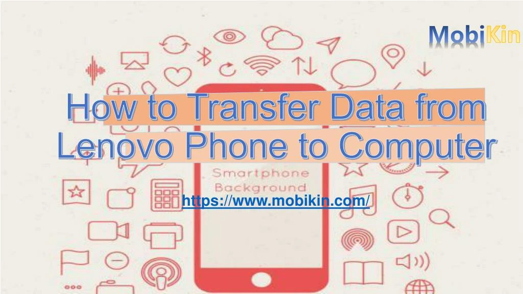 how to transfer data from lenovo phone to computer