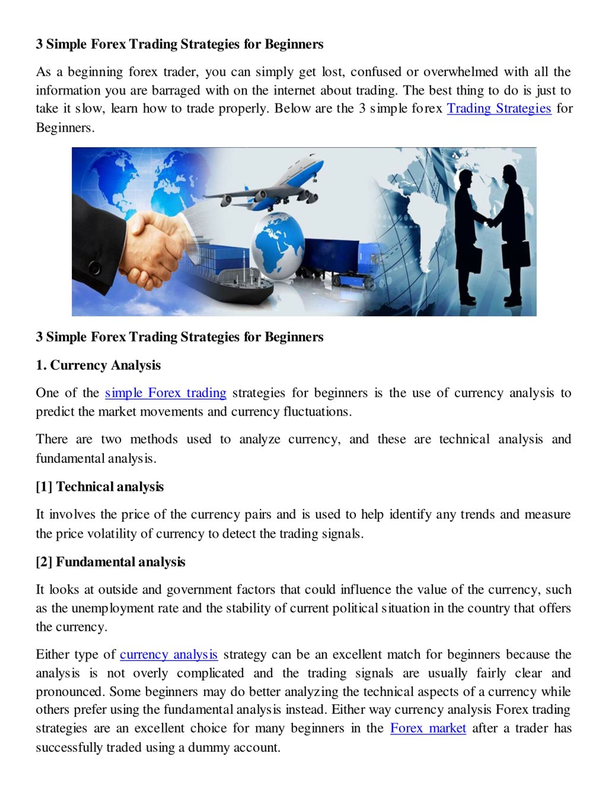 PPT - 3 Simple Forex Trading Strategies for Beginners PowerPoint ...