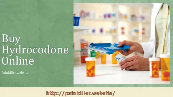 Buy Hydrocodone Painkiller Online
