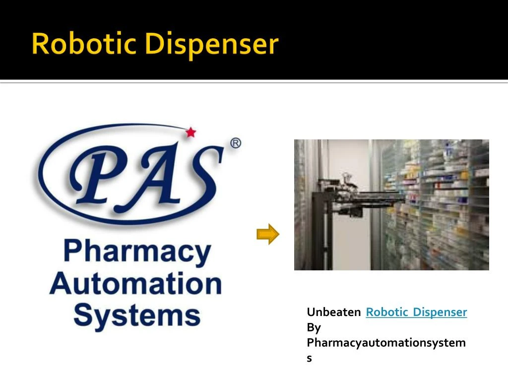 robotic dispenser