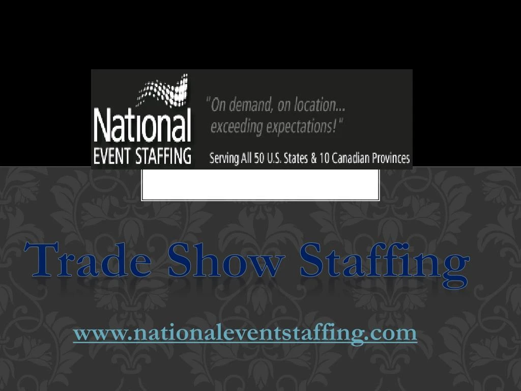 trade show staffing