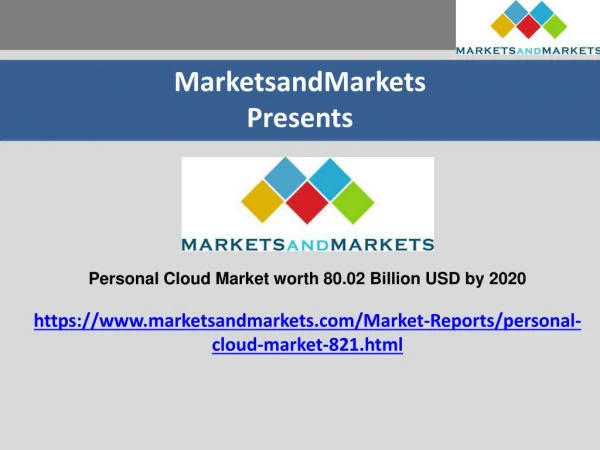 Personal Cloud Market